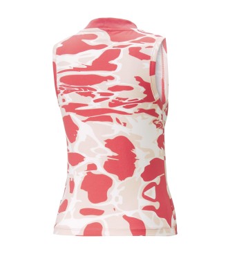 Puma Koszulka Summer Splash w kolorze różowym 