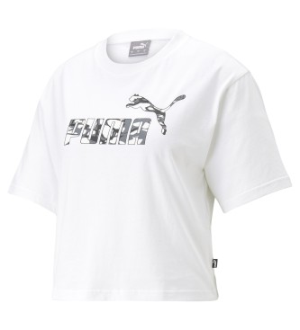 Puma Summer Splash Grafisch T-shirt wit