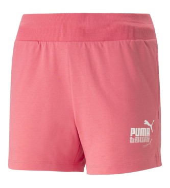 Puma Pantaln Corto Summer Splash Sweat 4 rosa