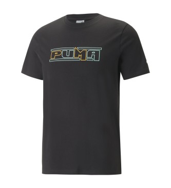 Puma T-shirt SWxP Grafisch zwart