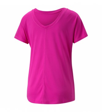 Puma T-shirt in jersey Train Favorite rosa