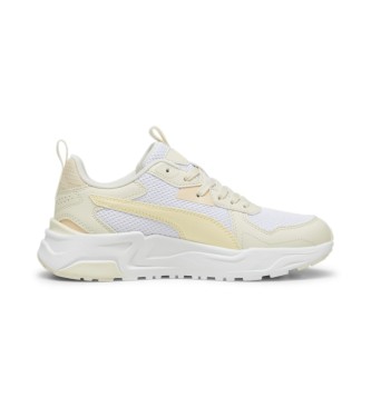 Puma Baskets Trinity Lite blanc, jaune