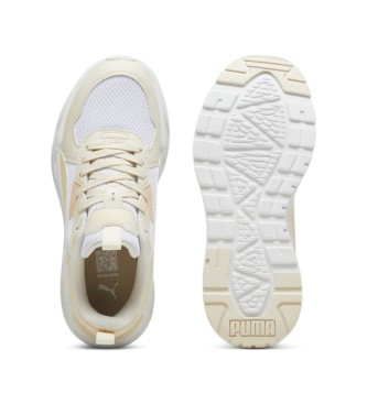 Puma Baskets Trinity Lite blanc, jaune