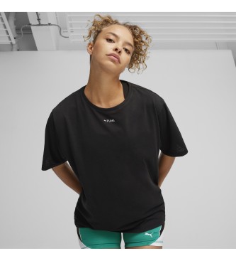 Puma Camiseta Graphic Oversized negro