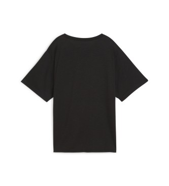 Puma T-shirt grfica de tamanho grande preta