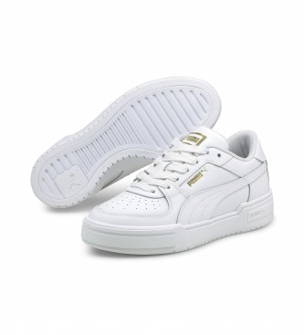 Puma Ca Pro Classic White Leather Sneakers