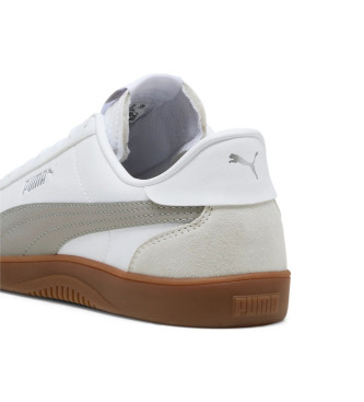 Puma Zapatillas de Piel Club 5v5 SD blanco