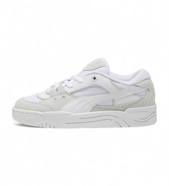 Puma Baskets en cuir 180 blanc