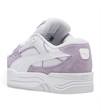 Puma Leren sportschoenen 180 wit, paars