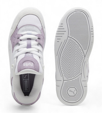 Puma Baskets en cuir 180 blanc, violet