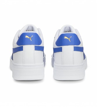 Puma Ca Pro Classic bianca, scarpe in pelle blu