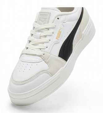 Puma Sneaker Ca Pro Lux Iii in pelle bianca