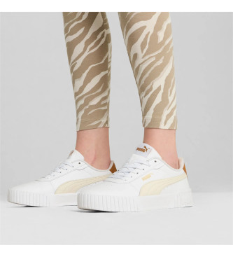 Puma Baskets en cuir Carina 2.0 blanc