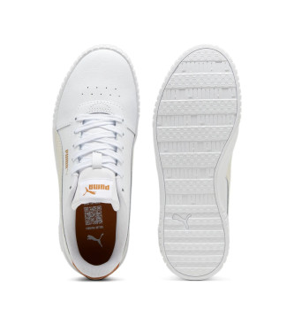 Puma Baskets en cuir Carina 2.0 blanc