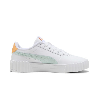 Puma Sapatilhas de couro Carina 3.0 branco