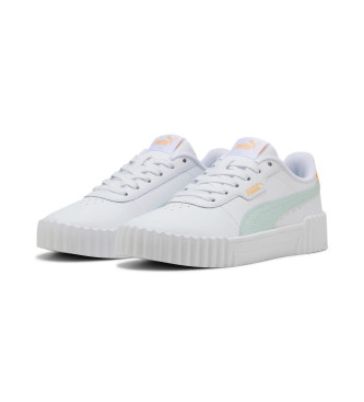 Puma Sapatilhas de couro Carina 3.0 branco