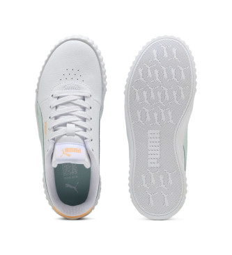 Puma Sapatilhas de couro Carina 3.0 branco