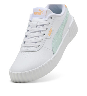 Puma Sapatilhas de couro Carina 3.0 branco