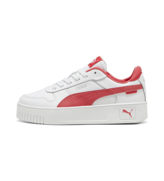 Puma Carina Street Leren Sneakers wit