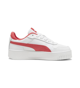 Puma Carina Street Leren Sneakers wit