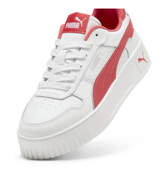 Puma Carina Street Lder Sneakers hvid