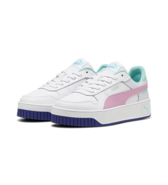 Puma Carina Street Lder Sneakers hvid