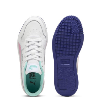 Puma Carina Street Leren Sneakers wit