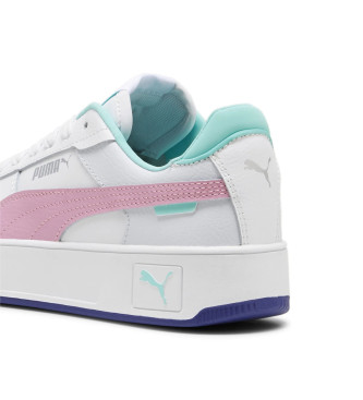 Puma Carina Street Lder Sneakers hvid