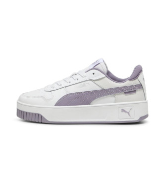 Puma Carina Street Lder Sneakers hvid