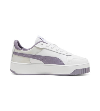 Puma Carina Street Usnjene superge bele barve