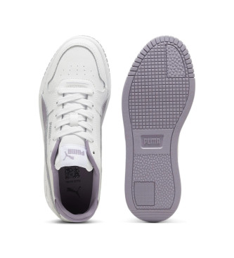 Puma Carina Street Leren Sneakers wit