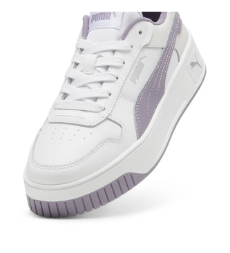 Puma Carina Street Leren Sneakers wit