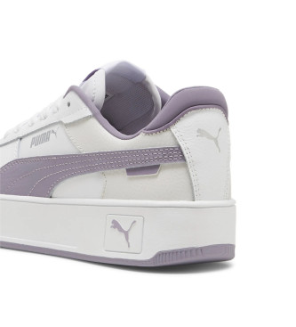 Puma Carina Street Usnjene superge bele barve