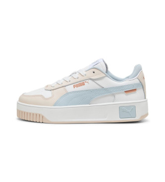 Puma Carina Street Usnjene superge bele barve