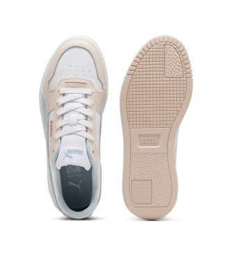 Puma Carina Street Leren Sneakers wit