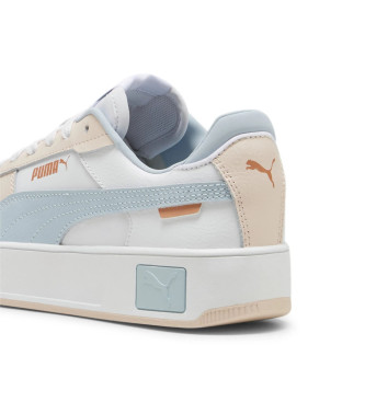 Puma Carina Street Lder Sneakers hvid