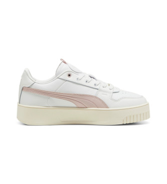 Puma Carina Street Lux Leather Sneakers branco