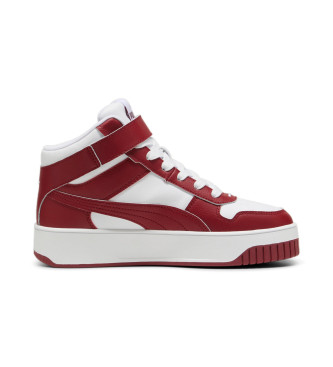 Puma Carina Street Mid Leather Sneakers red