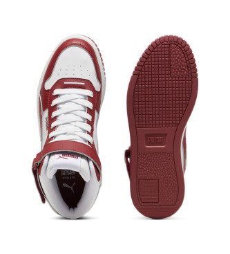 Puma Carina Street Mid Leather Sneakers rouge