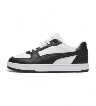 Puma Sneaker Caven 2.0 Lux in pelle bianca, nera