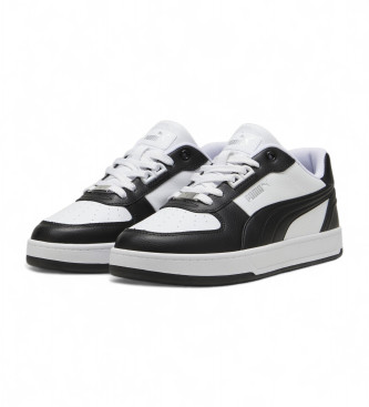 Puma Sneaker Caven 2.0 Lux in pelle bianca, nera