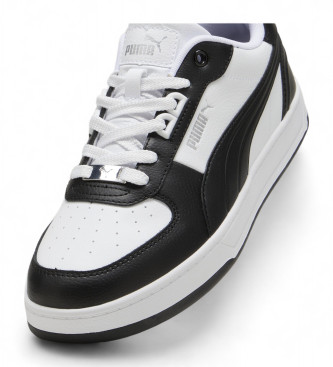 Puma Sneaker Caven 2.0 Lux in pelle bianca, nera