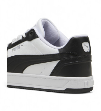 Puma Sneaker Caven 2.0 Lux in pelle bianca, nera