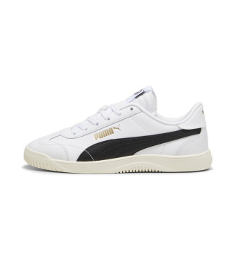 Puma Baskets en cuir Club 5V5 blanc