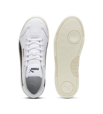 Puma Baskets en cuir Club 5V5 blanc