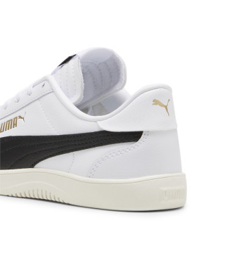 Puma Baskets en cuir Club 5V5 blanc