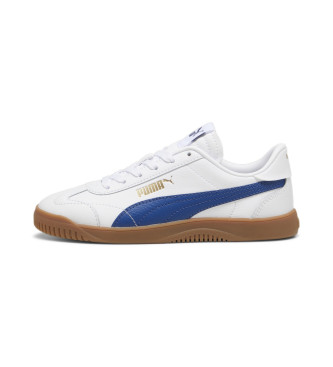 Puma Leather Sneakers Club 5V5 white