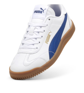 Puma Sapatilhas de couro Club 5V5 branco