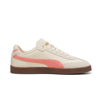 Puma Leather Sneakers Club II Era white