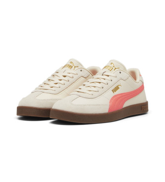 Puma Sapatilhas de couro Club II Era branco